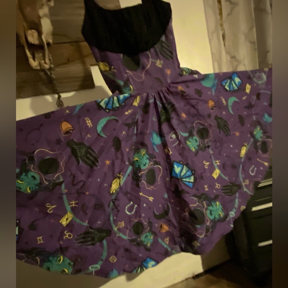 Pinup Couture Dresses Fortune Teller Holly Dress Stephanie Buscema Pinup Couture